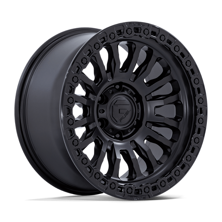 Fuel Off-Road FC857 Rincon 18x9 8x180 -12 124.2 Matte Black With Gloss Black Lip
