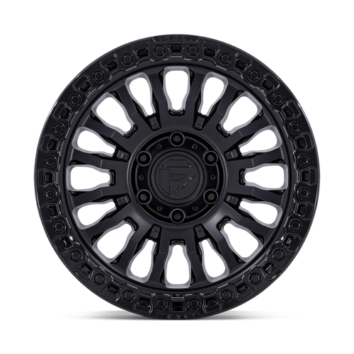 Fuel Off-Road FC857 Rincon 18x9 8x180 -12 124.2 Matte Black With Gloss Black Lip