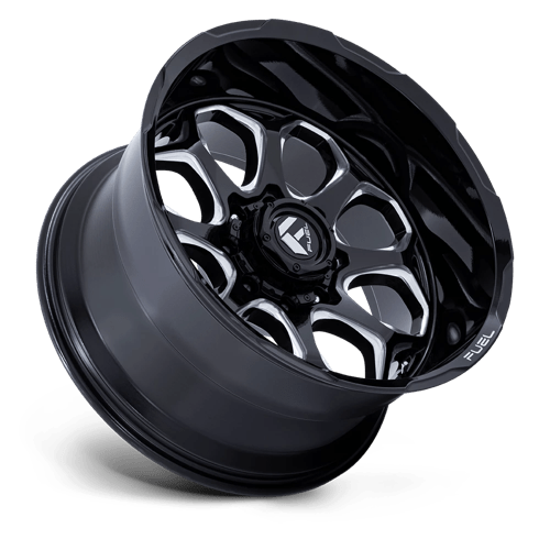 Fuel 1PC Fc862 Scepter 20x9 6x139.7 1 106.1 Gloss Black Milled