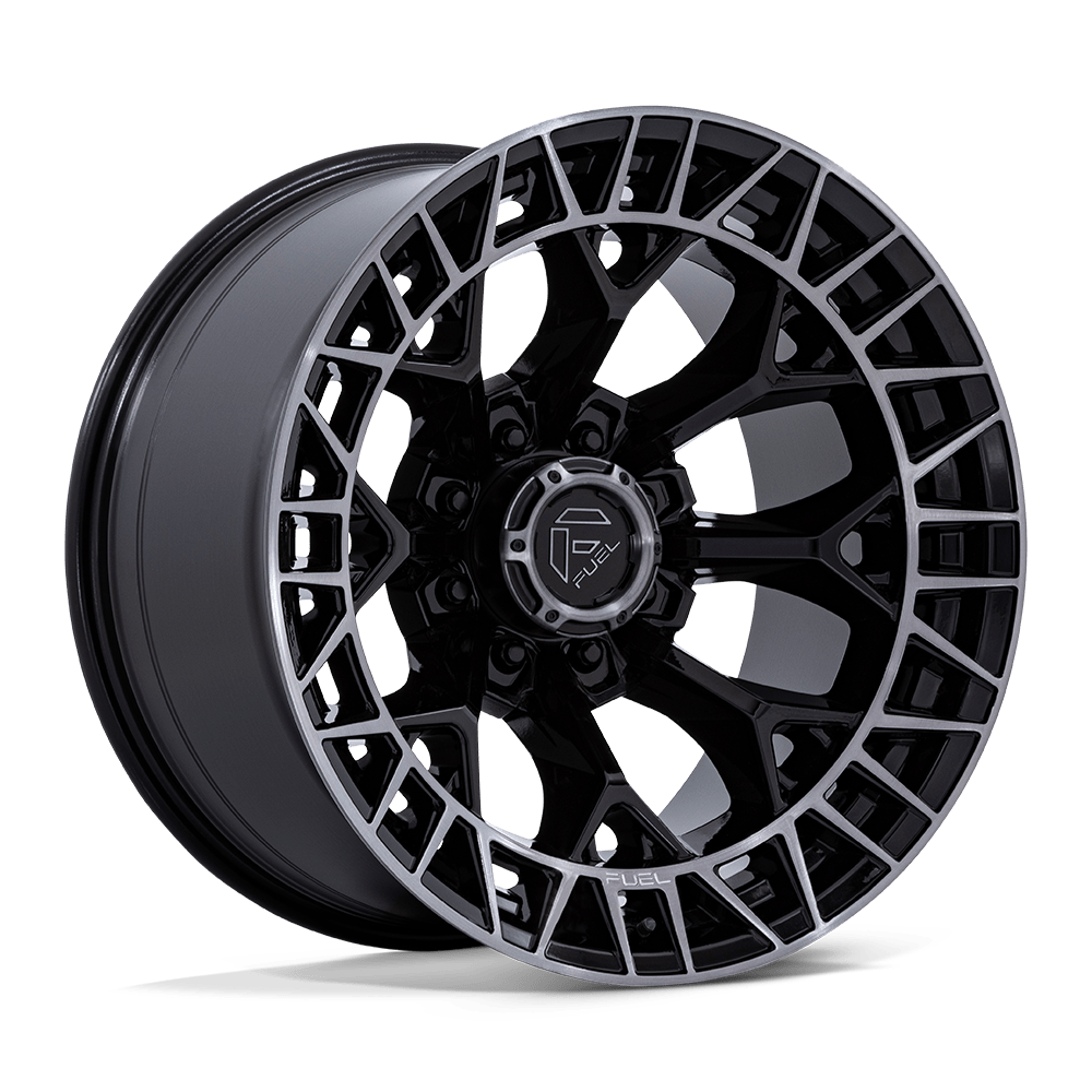 Fuel Off-Road Fc873 Charger 20x9 8x165.1 1 125.1 Gloss Black Brushed Dark Tint