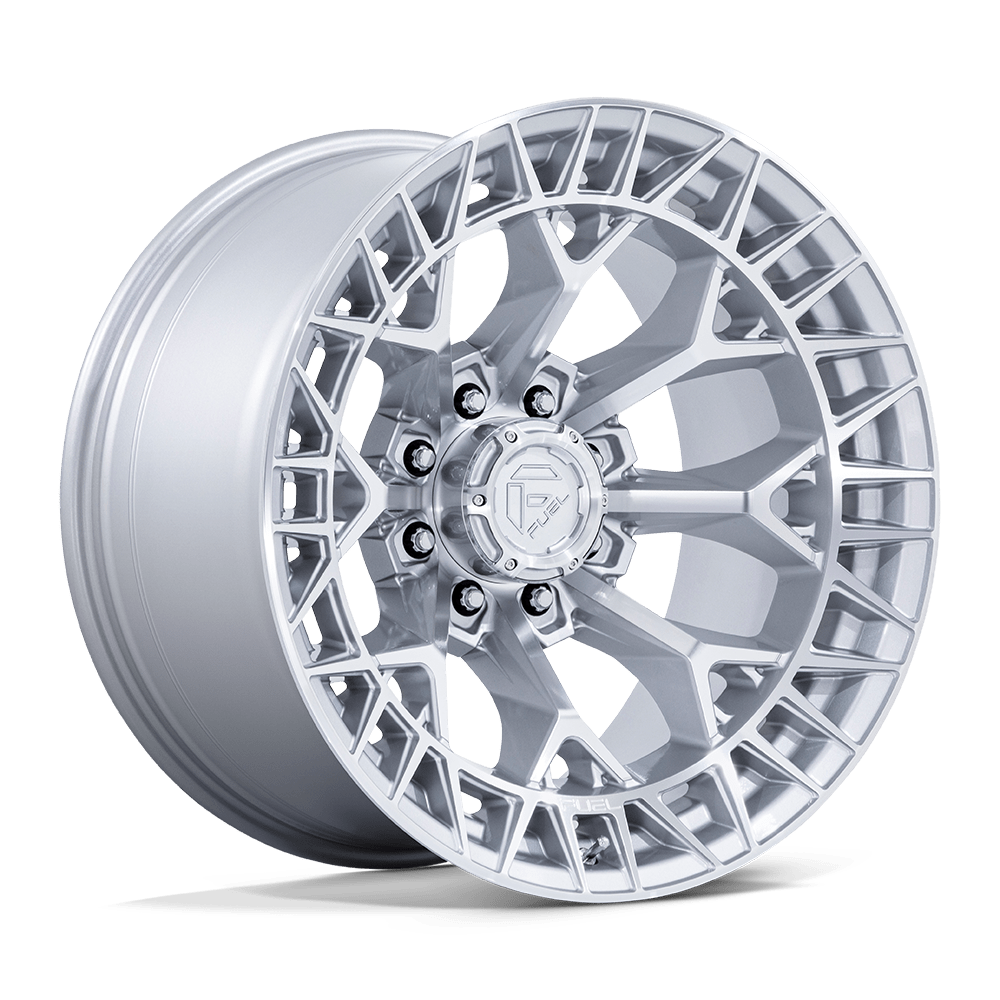 Fuel Off-Road Fc873 Charger 20x10 8x180 -18 124.2 Gloss Silver Machined Face
