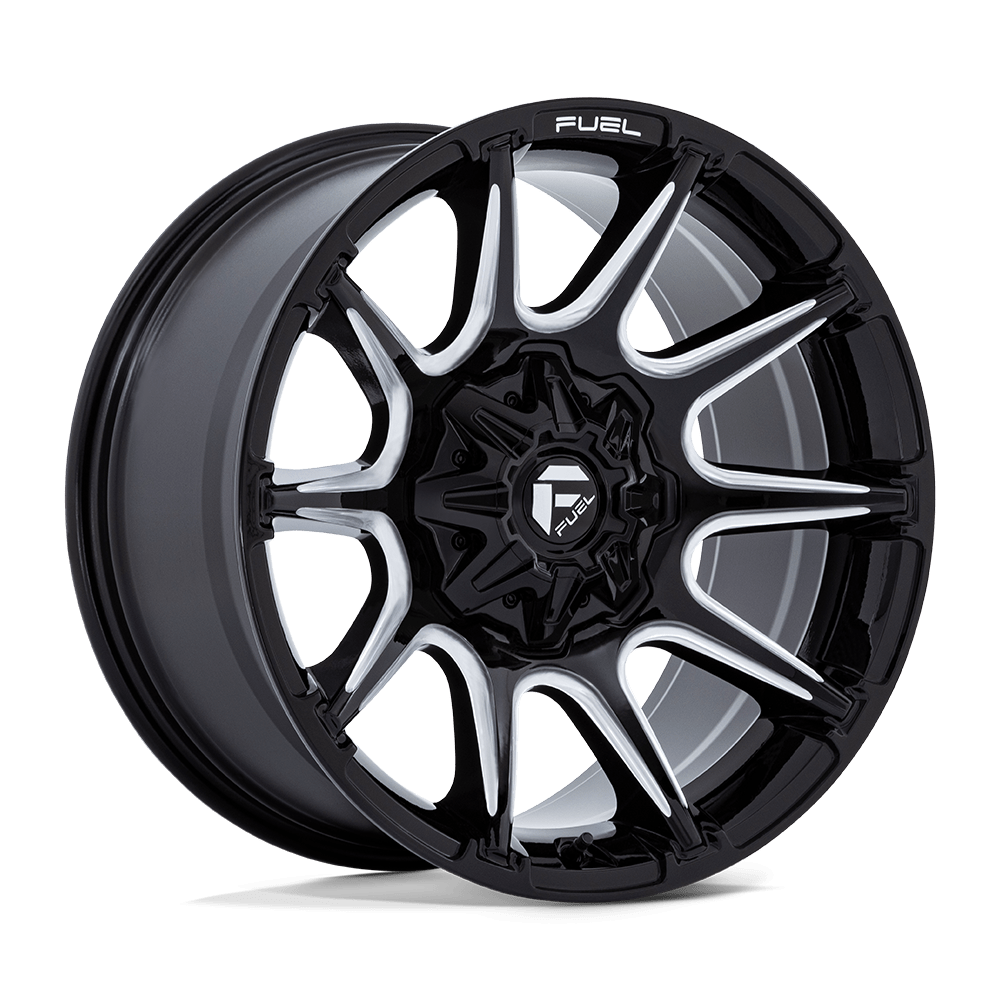 Fuel Off-Road Fc880 Super C 22x10 6x135 / 6x139.7 -18 106.1 Gloss Black Milled