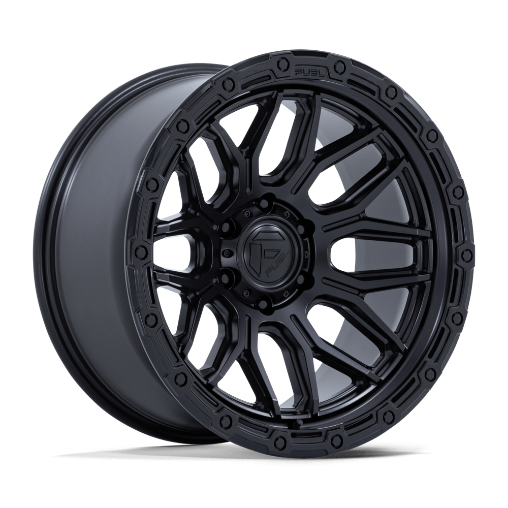 Fuel Off-Road Fc881 Surge 20x9 5x127 1 71.5 Matte Black Gloss Black Lip