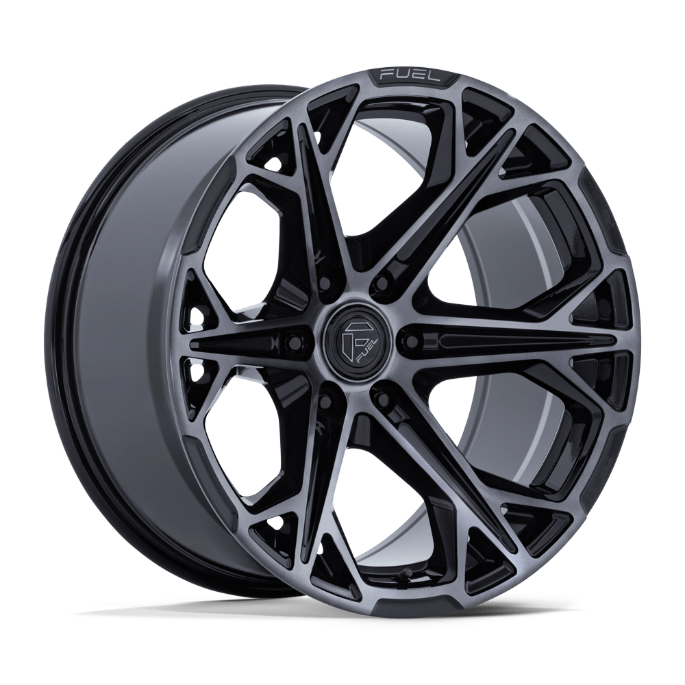 Fuel Off-Road Fc886 Hammerhead 20x9 6x135 1 87.1 Gloss Black Dark Tinted Clear
