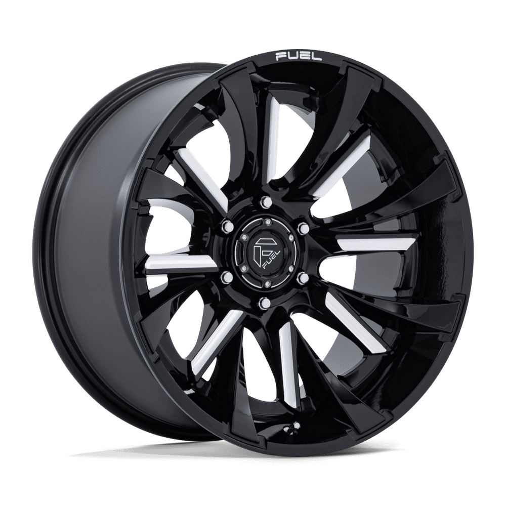 Fuel Off-Road Fc895 Tantrum 22x10 6x135 -18 87.1 Gloss Black Milled