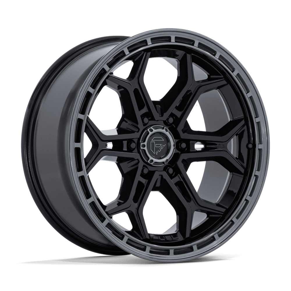 Fuel Off-Road Fc896 Heathen 20x9 6x139.7 20 106.1 Gloss Black Gloss Gunmetal Lip