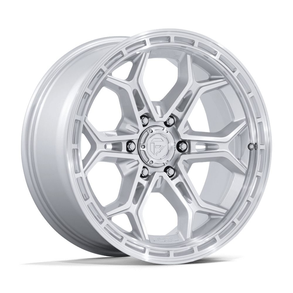 Fuel Off-Road Fc896 Heathen 20x9 6x135 20 87.1 Gloss Silver Machined Face
