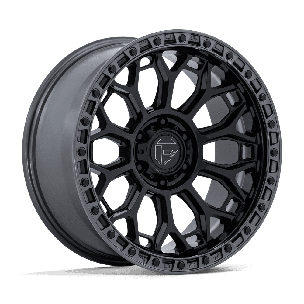 Fuel Off-Road Fc901 Talon 17x9 6x139.7 1 106.1 Gloss Black Gunmetal Lip