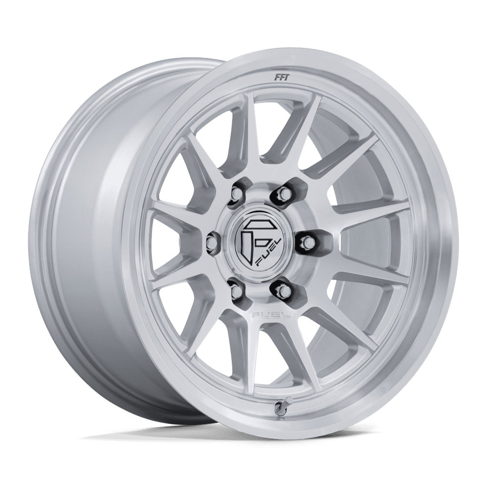 Fuel Off-Road Fc902 Spur 17x9 6x139.7 1 106.1 Gloss Silver Machined Face