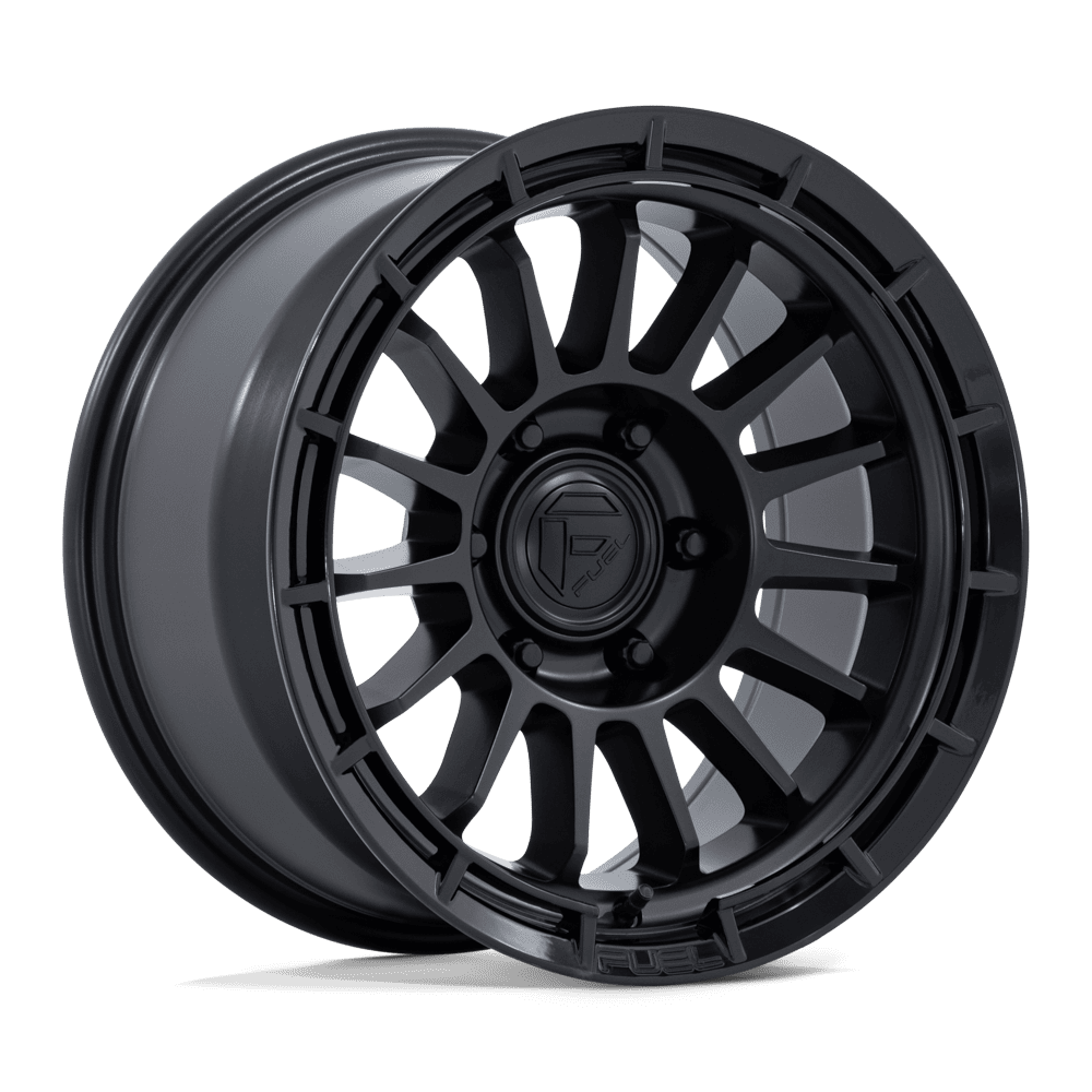 Fuel Off-Road Fc905 Ascend 17x8.5 6x139.7 25 106.1 Matte Black Gloss Black Lip