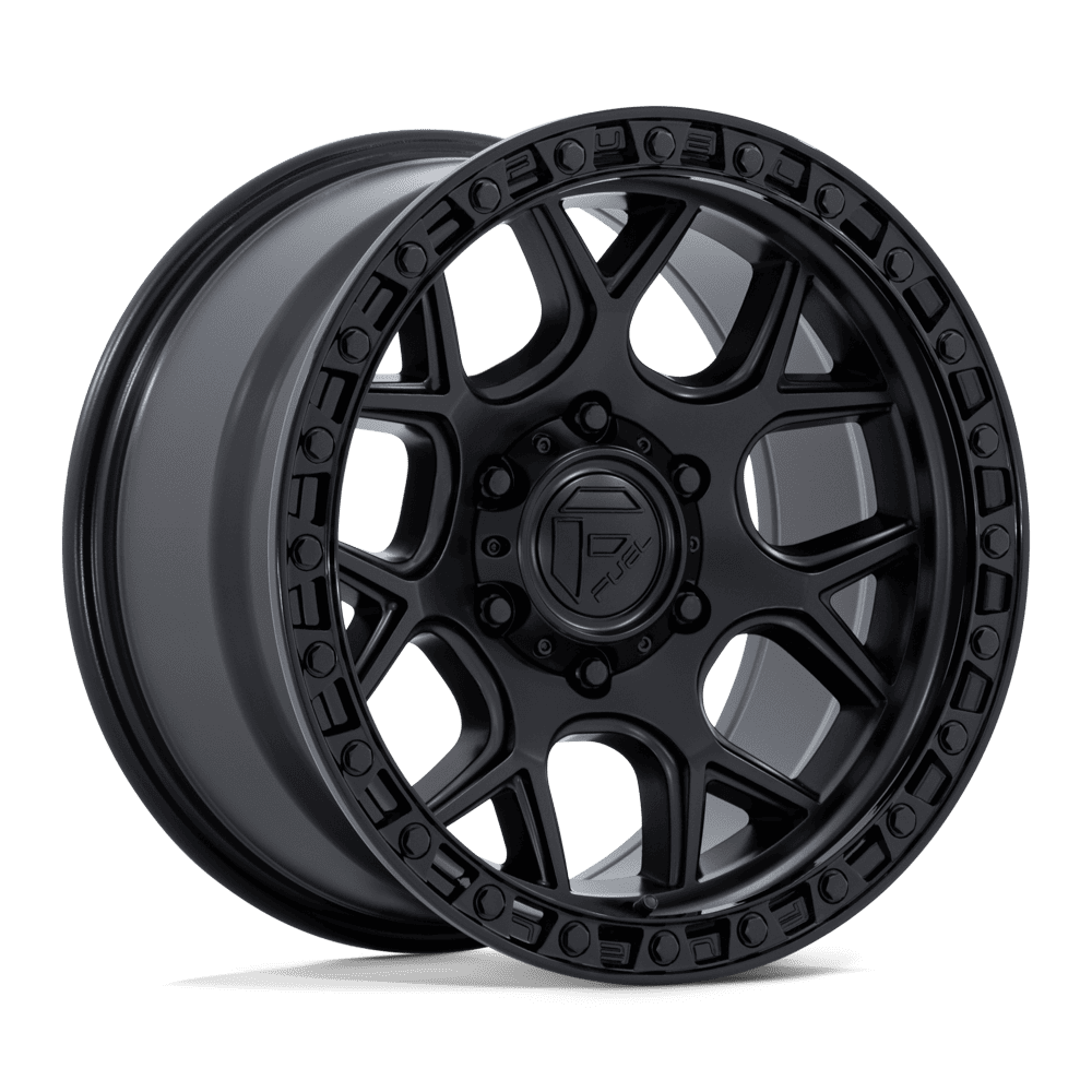 Fuel Off-Road Fc908 Puma 17x9 5x127 1 71.5 Matte Black Gloss Black Lip