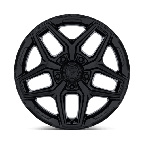 Carburant 1PC Flux 17x9 5x127 -12 71,5 Noir brillant