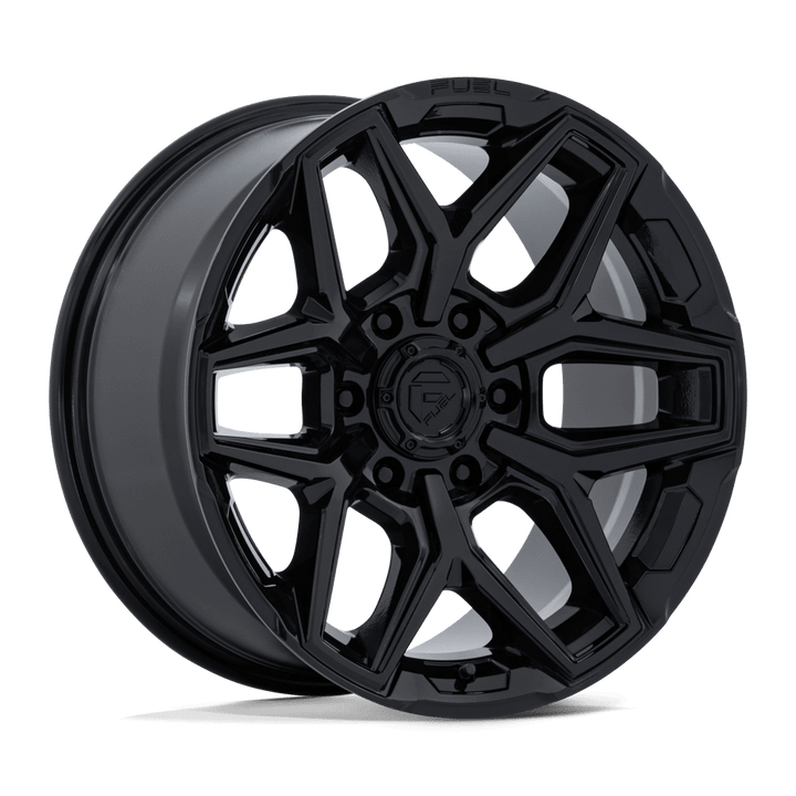 Fuel 1PC Flux 18x9 6x139.7 20 106.1 Gloss Black