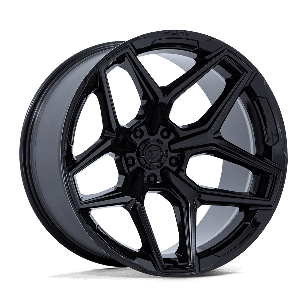 Fuel 1PC Flux 20x10 5x127 -18 71.5 Gloss Black