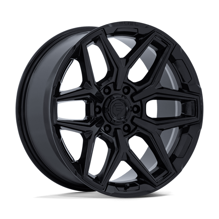 Carburant 1PC Flux 20x9 6x135 20 87.1 Noir brillant