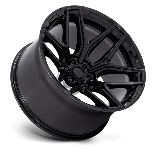 Carburant 1PC Flux 22x12 6x139.7 -44 106.1 Noir brillant