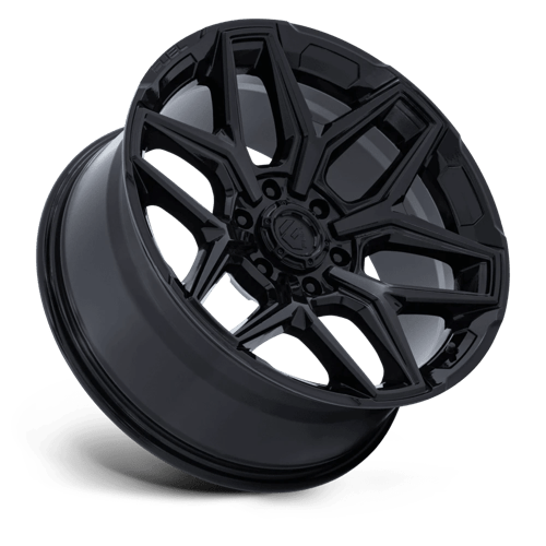 Carburant 1PC Flux 22x9,5 6x135 20 87,1 Noir brillant