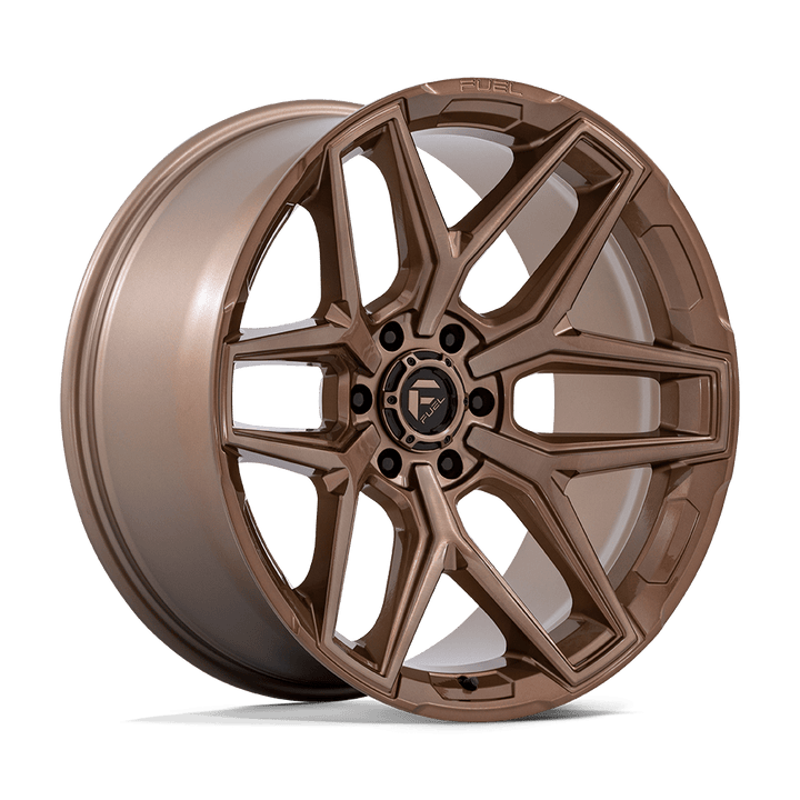 Fuel Off-Road Flux 18x9 6x120 20 66.9 Platinum Bronze