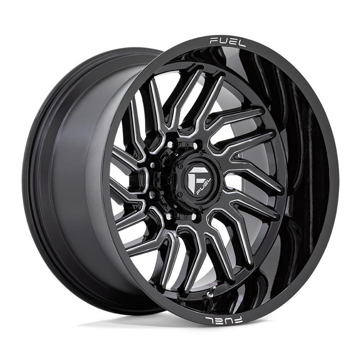 Fuel Off-Road D807 Hurricane 24x12 6x135 -44 87.1 Gloss Black Milled