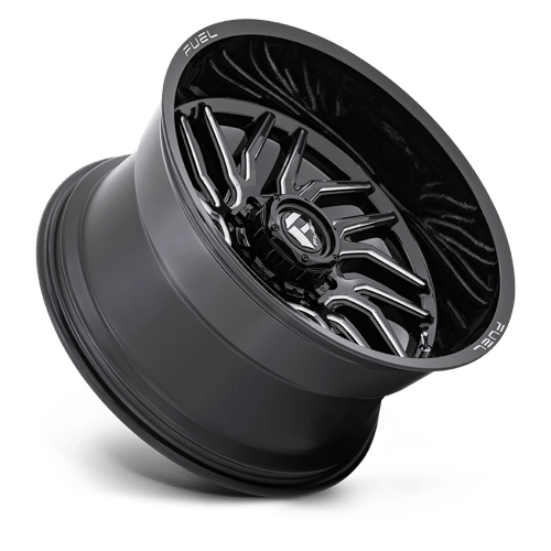 Fuel Off-Road D807 Hurricane 24x12 6x135 -44 87.1 Gloss Black Milled