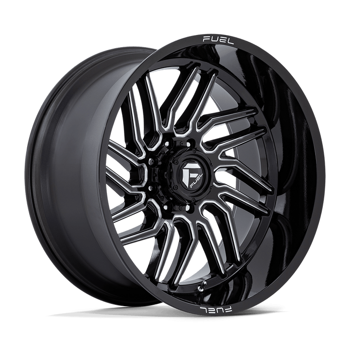 Carburant Off-Road D807 Hurricane 24x12 8x170 -44 125.1 Noir Brillant Fraisé
