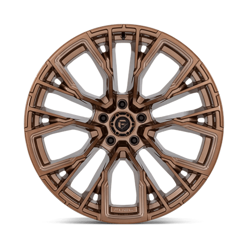 Fuel Off-Road D850 Rebar 22x12 5x127 -44 71.5 Platinum Bronze Milled