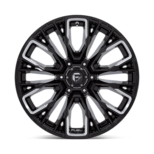 Fuel Off-Road D849 Rebar 20x10 6x135 -18 87.1 Gloss Black Milled