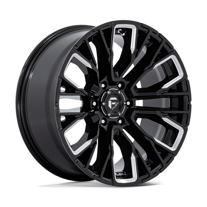 Fuel Off-Road D849 Rebar 20x9 6x135 1 87.1 Gloss Black Milled
