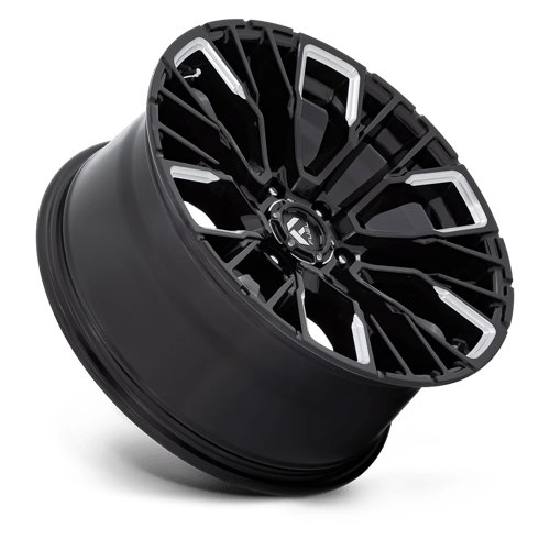 Fuel Off-Road D849 Barre d'armature 20x9 6x139.7 1 106.1 Noir brillant fraisé
