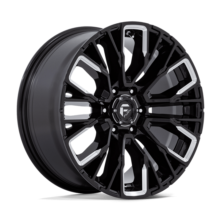 Fuel Off-Road D849 Rebar 20x9 6x135 20 87.1 Gloss Black Milled