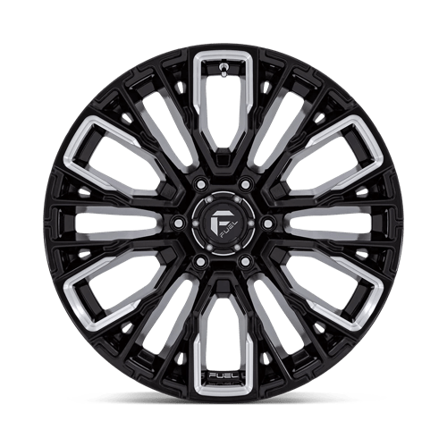 Fuel Off-Road D849 Rebar 20x9 6x135 20 87.1 Gloss Black Milled