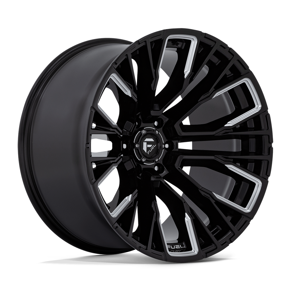 Fuel Off-Road D849 Barre d'armature 22x12 6x135 -44 87.1 Noir brillant fraisé