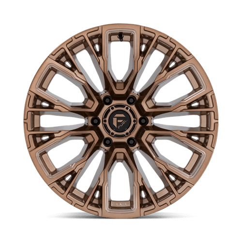 Fuel Off-Road D850 Rebar 17x9 6x135 -12 87.1 Platinum Bronze Milled
