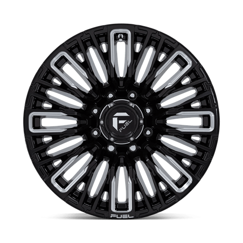 Fuel Off-Road D849 Rebar 20x10 8x170 -18 125.1 Gloss Black Milled
