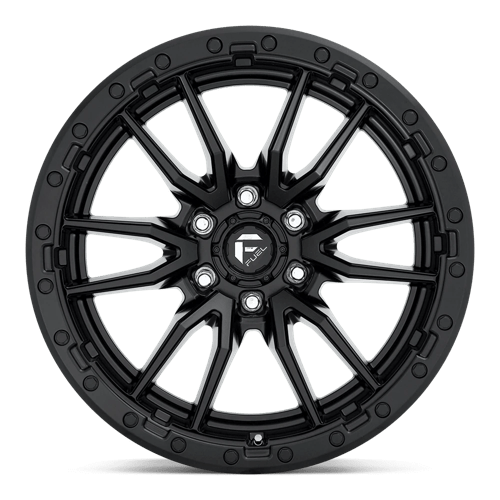 FUEL OFF-ROAD D679 REBEL 20X10 6X139.7 -18 106.1 MATTE BLACK