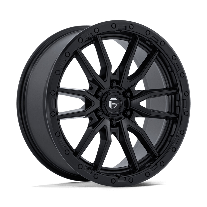 CARBURANT TOUT-TERRAIN D679 REBEL 22X10 6X139.7 -13 106.1 NOIR MAT