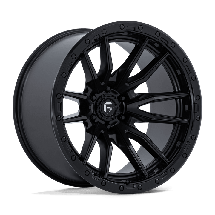 CARBURANT TOUT-TERRAIN D679 REBEL 22X12 6X139.7 -44 106.1 NOIR MAT