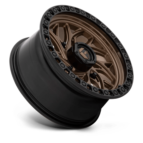 FUEL UTV OFF-ROAD D777 RUNNER UTV 15X7 4X137 10 110.1 BRONZE WITH BLACK RING