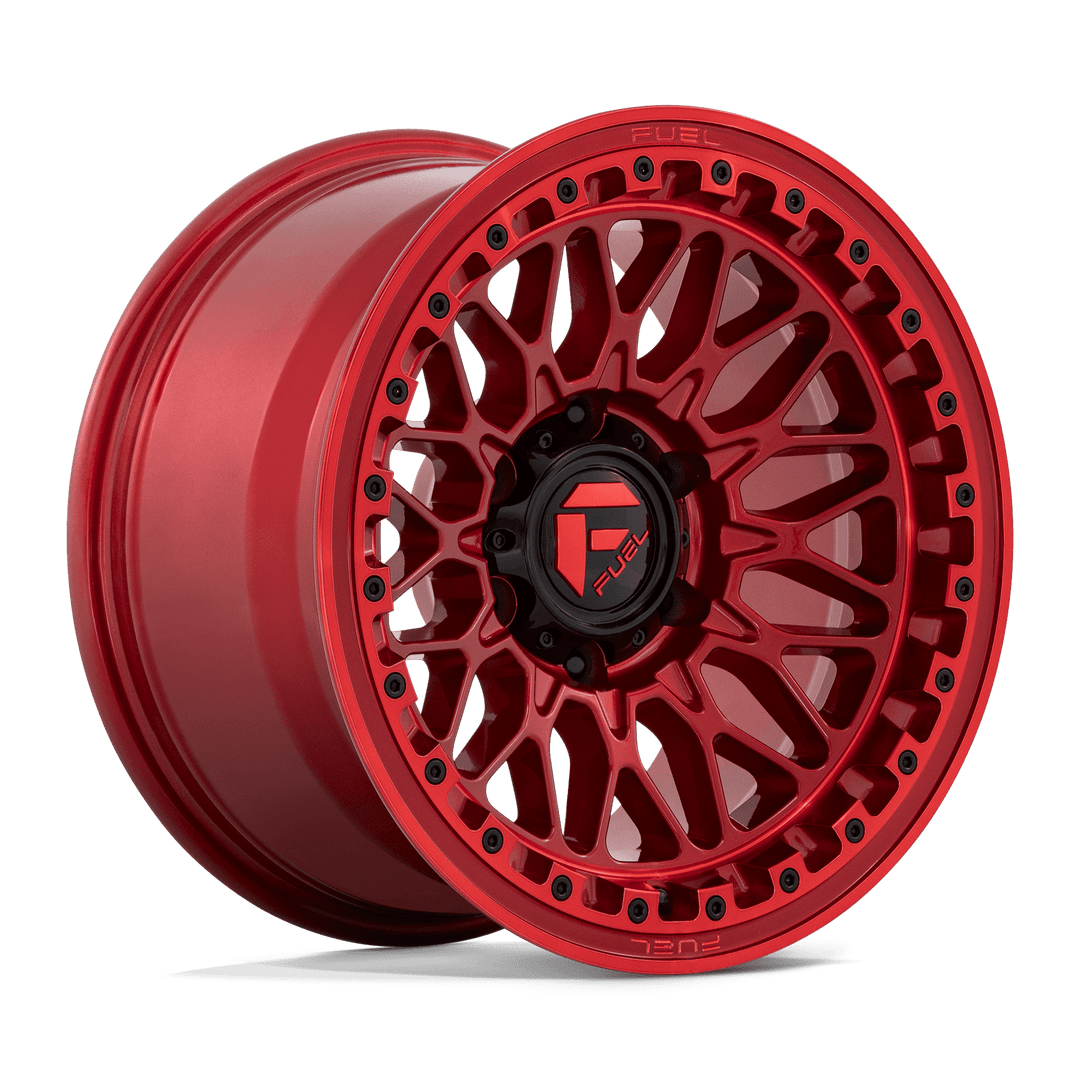 CARBURANT TOUT-TERRAIN D758 GÂCHETTE 17X9 6X139.7 -12 106.1 ROUGE CANDY