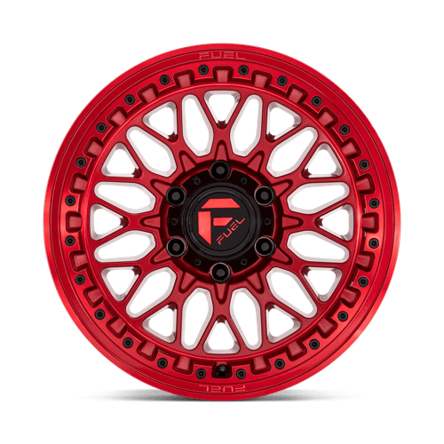 CARBURANT TOUT-TERRAIN D758 GÂCHETTE 17X9 6X139.7 -12 106.1 ROUGE CANDY