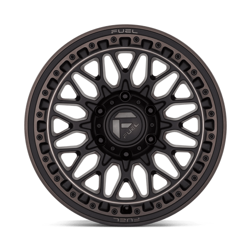 FUEL OFF-ROAD D759 TRIGGER 17X9 6X139.7 -12 106.1 MATTE BLACK DARK TINT