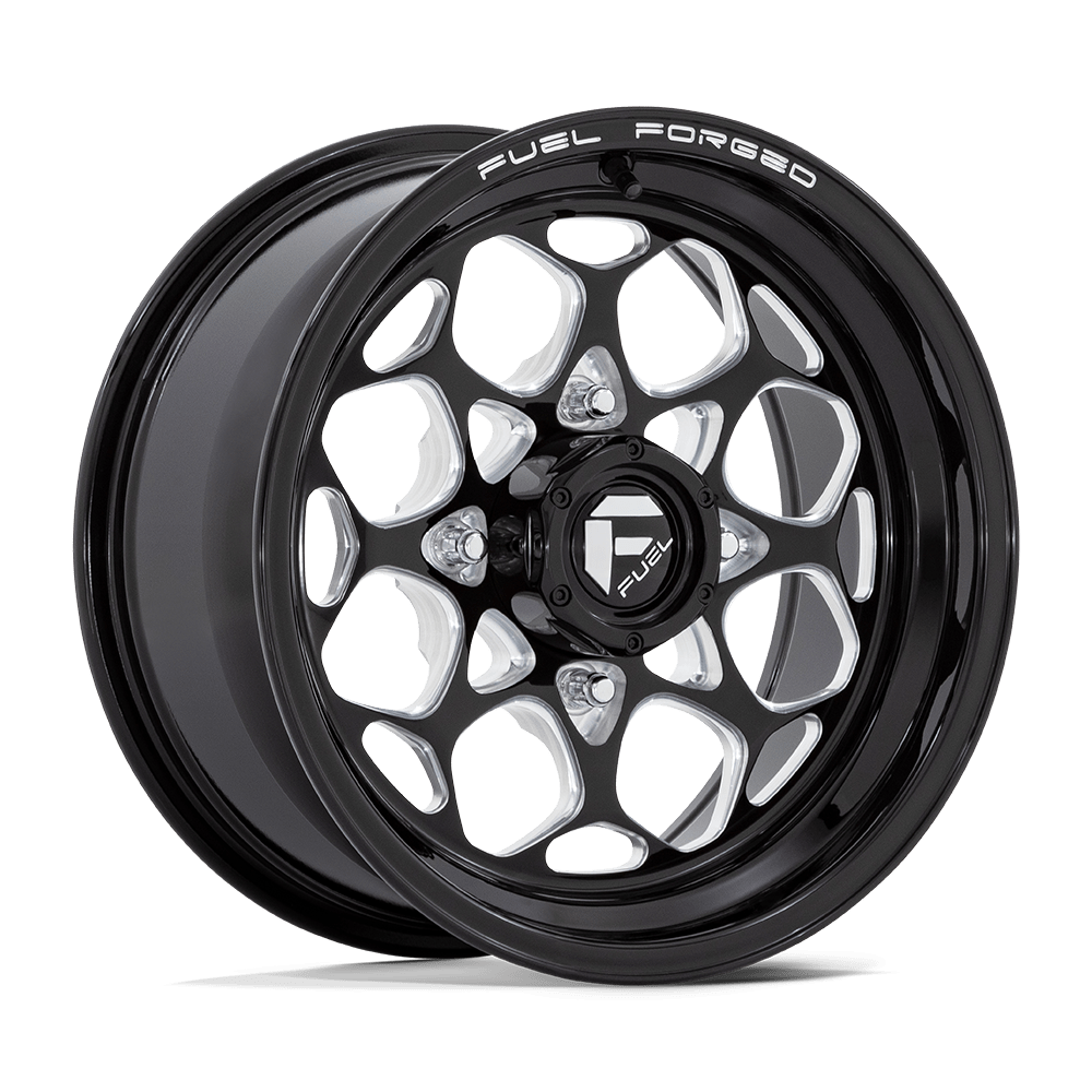 Carburant UTV Fv400 Scepter UTV 15x7 4x156 10 115.1 Noir brillant fraisé