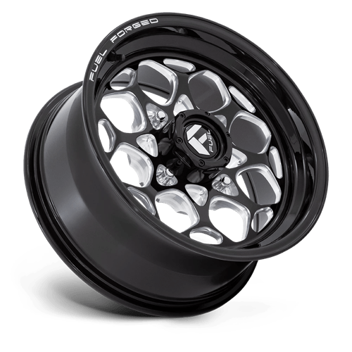 Fuel UTV Fv400 Scepter UTV 15x7 4x137 10 96 Noir brillant fraisé