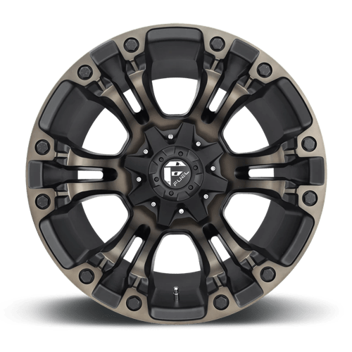 Carburant Off-Road D569 Vapor 18x9 5x139.7 / 5x150 1 110.1 Noir Mat Double Teinte Foncé