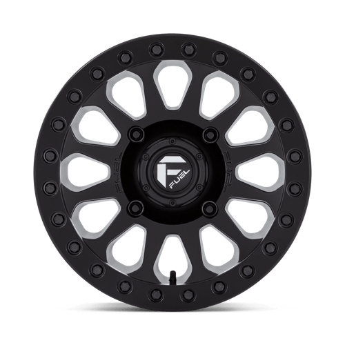 FUEL UTV OFF-ROAD D920 VECTOR BEADLOCK 14X7 4X137 38 110.1 MATTE BLACK