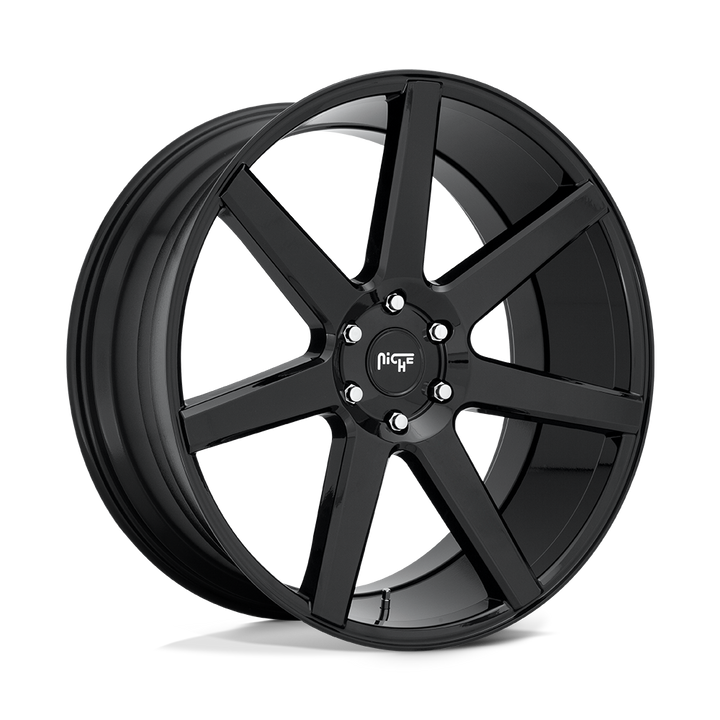 Niche 1pc M230 Future 20x9.5 6x135 30 87.1 Gloss Black