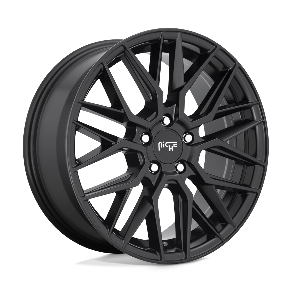Niche M190 Gamma 18x8 5x112 42 66.56 Matte Black
