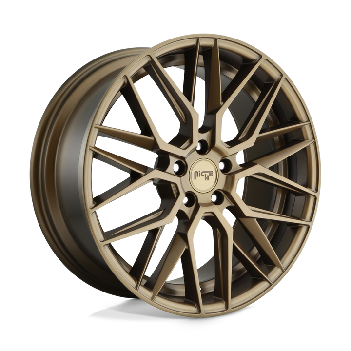 Niche 1pc M191 Gamma 20x10.5 5x114.3 40 72.56 Matte Bronze