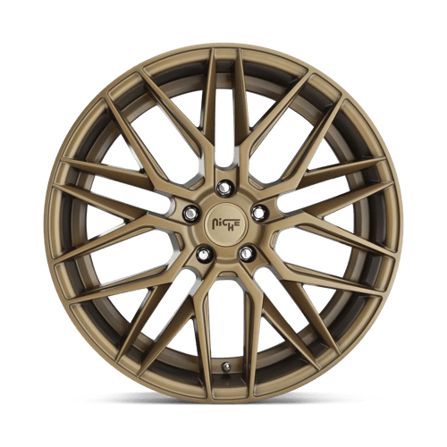 Niche 1pc M191 Gamma 20x10.5 5x112 27 66.56 Bronze Mat