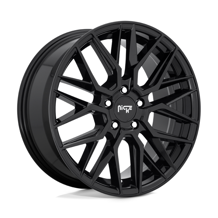Niche 1PC M224 Gamma 18x8 5x112 42 66.56 Gloss Black